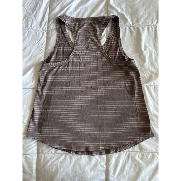 Lululemon Racerback Tank Top Size 6 Stripped, Light Weight, Excellent Condition - Picture 9 of 10